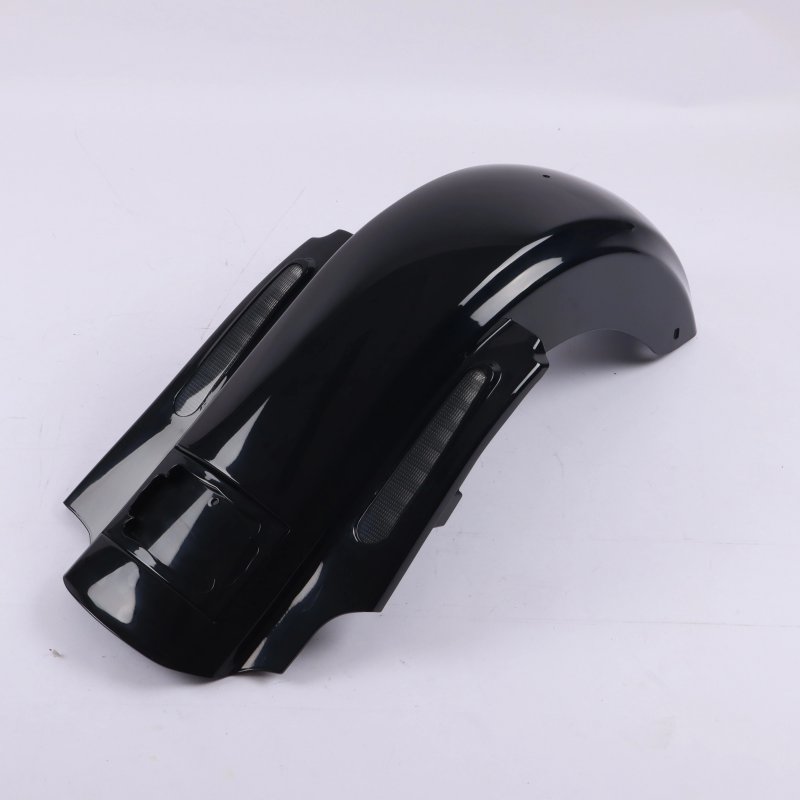 ABS Plastic Fit  Motorcycle Models 2009-2017 Rear Fender Left No Cut Out with Cvo Light Rear Mudguard